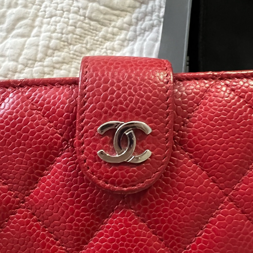 Chanel LZip picket wallet Red Color - Picture 9 of 9